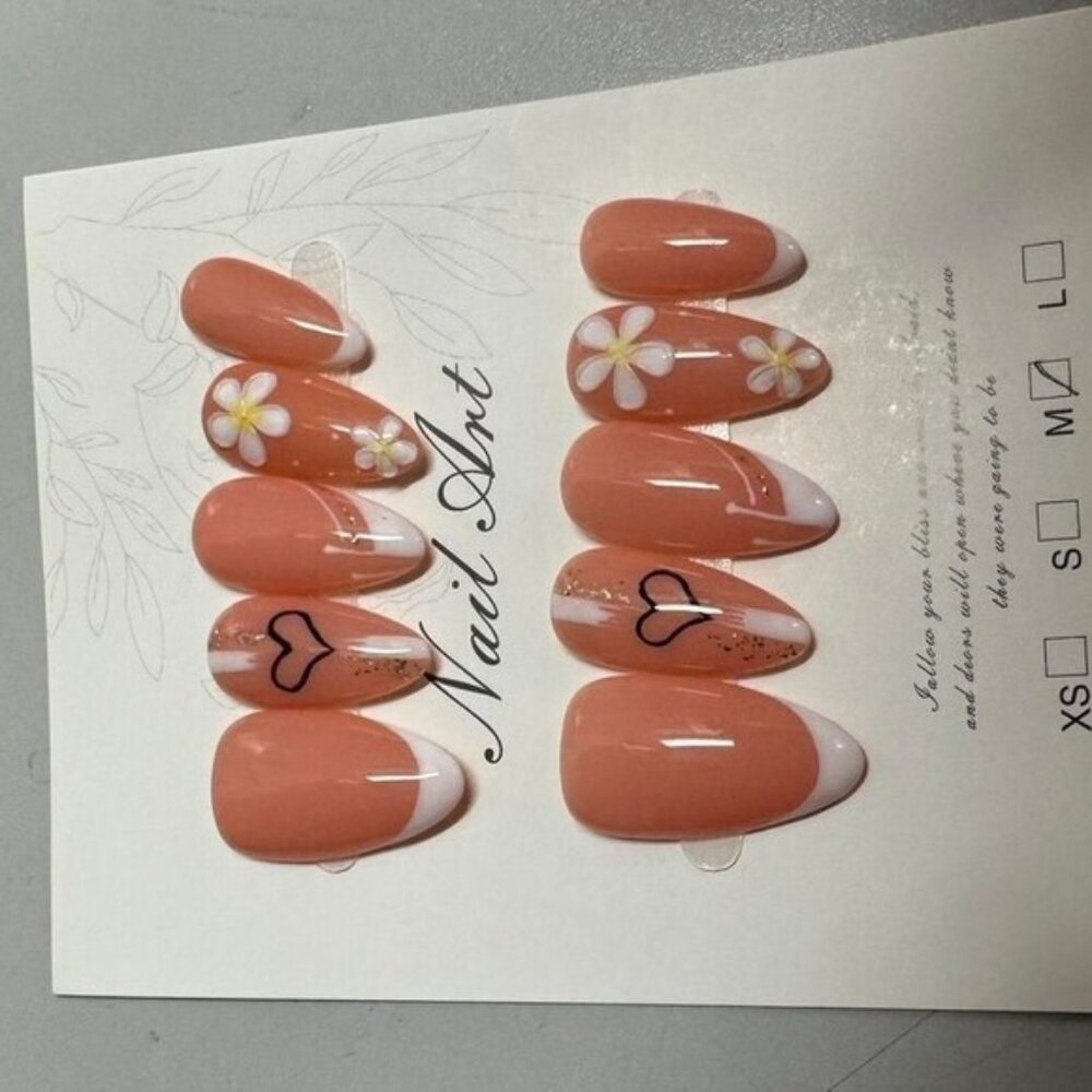 Sweetheart Bloom Press-On‎ Nail Set